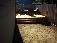 Northeast Portland cedar deck