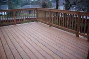 Pressure treated decking