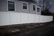 Vinyl fencing