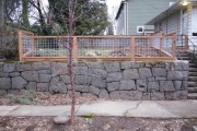 Three foot galvanized wire fence