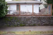 Five foot tall wire fence