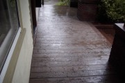 Timbertech Walnut composite deck Timbertech Walnut composite deck