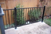 Fortress iron railing