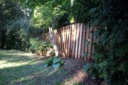 Cedar Good neighbor fence