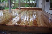 Cedar deck Cedar deck
