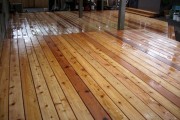 Beautiful Cedar decking Beautiful Cedar decking
