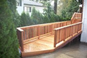 Portland cedar deck Portland cedar deck