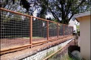 Galvanized wire fence Galvanized wire fence